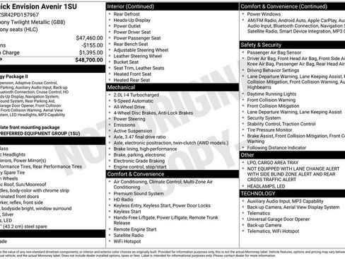 Certified 2023 Buick Envision Avenir image 6