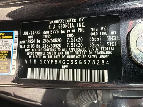 Used 2025 Kia Telluride S FWD image 26