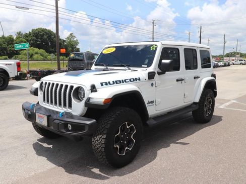 Used 2021 Jeep Wrangler Unlimited Rubicon 4xe w/ Cold Weather Group AWD/4WD image 5