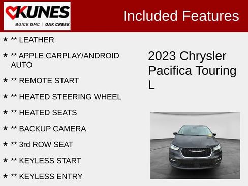 Used 2023 Chrysler Pacifica Touring-L FWD image 2