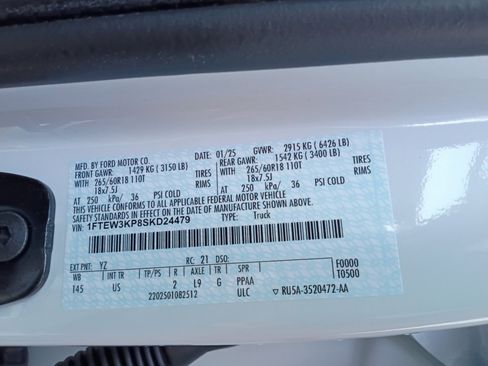 Used 2025 Ford F150 XLT w/ Equipment Group 302A MID image 38