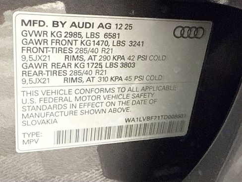 New 2026 Audi Q7 3.0T Premium Plus image 36