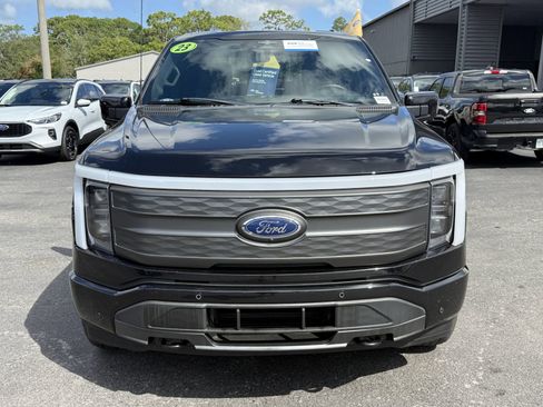 Certified 2023 Ford F150 Lightning Lariat w/ Tow Technology Package AWD/4WD image 8