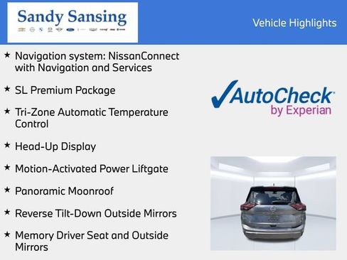 Used 2025 Nissan Rogue SL w/ SL Premium Package FWD image 7