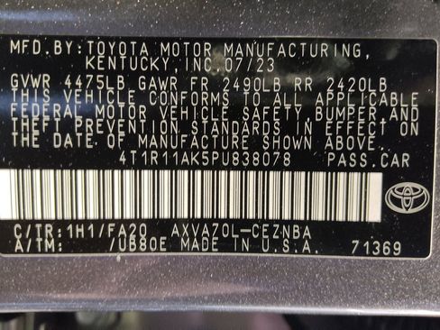 Used 2023 Toyota Camry LE w/ Convenience Package FWD image 33