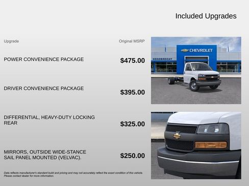 New 2025 Chevrolet Express 3500 w/ Power Convenience Package image 4
