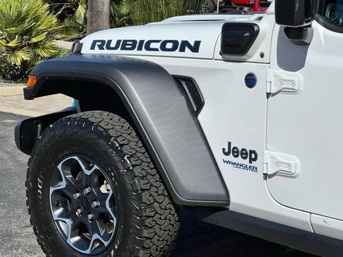 Used 2022 Jeep Wrangler Unlimited Rubicon 4xe w/ Cold Weather Group image 5