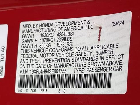Used 2025 Honda Civic Sport Touring image 30