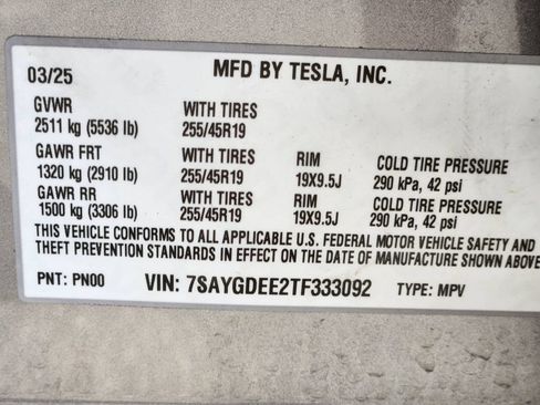 Used 2026 Tesla Model Y Long Range AWD/4WD image 23