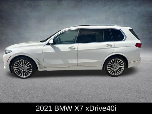 Used 2021 BMW X7 xDrive40i w/ Executive Package AWD/4WD image 3