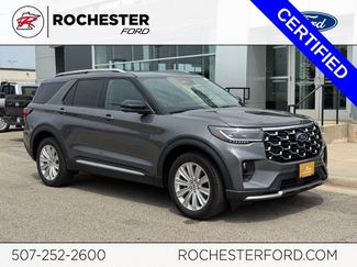 Certified 2025 Ford Explorer Platinum w/ LUX Leather Package AWD/4WD video 1