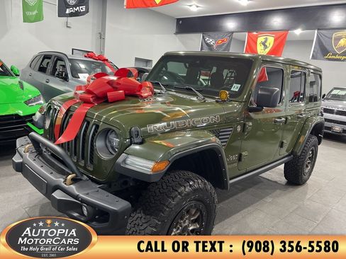 Used 2021 Jeep Wrangler Unlimited Rubicon AWD/4WD image 2