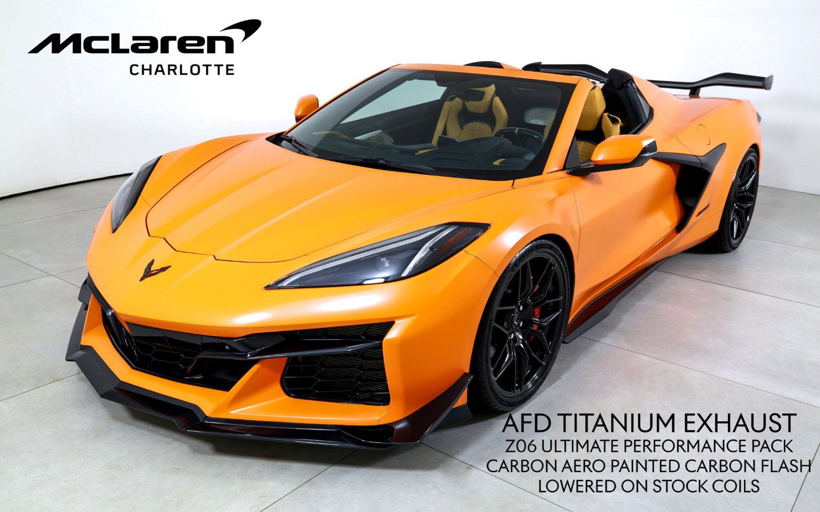 Used 2023 Chevrolet Corvette Z06 w/ Z07 Performance Package RWD image 1