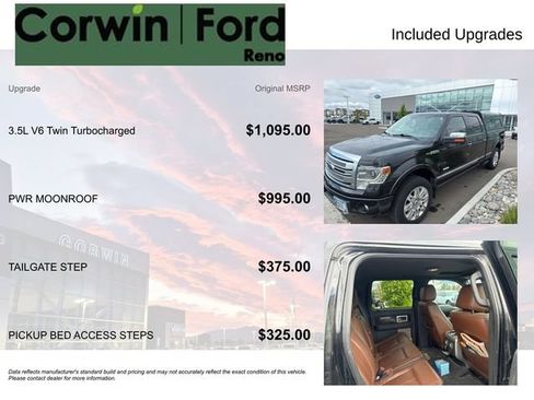 Used 2013 Ford F150 Platinum AWD/4WD image 8