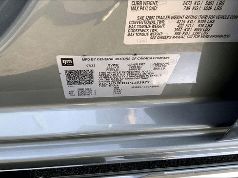 Used 2023 Chevrolet Silverado 1500 High Country w/ Technology Package image 33