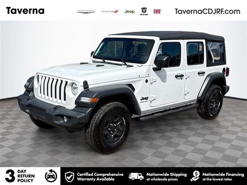 Used 2023 Jeep Wrangler Sport image 1