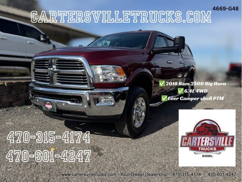 Used 2018 RAM 2500 Big Horn AWD/4WD image 1