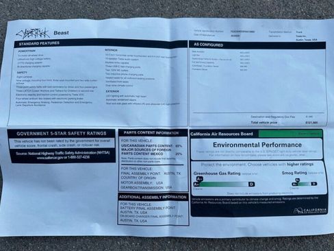 Used 2024 Tesla Cybertruck Cyberbeast image 2