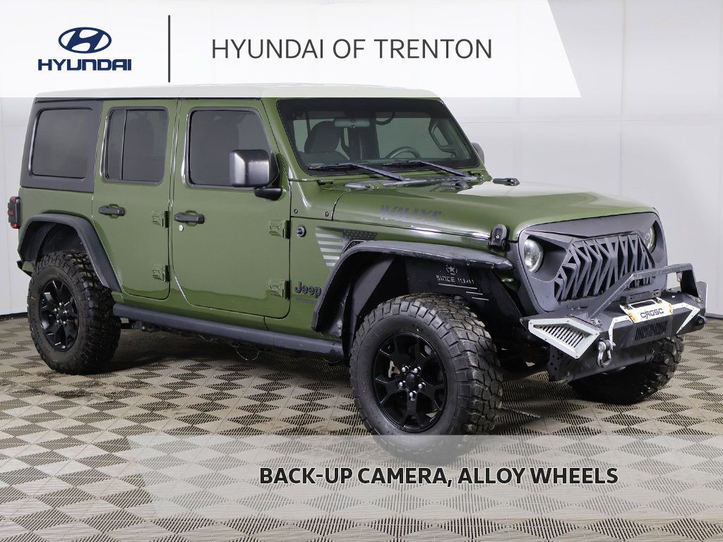 Used 2021 Jeep Wrangler Unlimited Sport AWD/4WD image 1