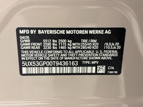 New 2026 BMW X3 xDrive30 w/ M Sport Package AWD/4WD image 21