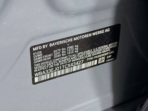New 2026 BMW 760i xDrive AWD/4WD image 34