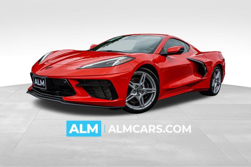 Used 2021 Chevrolet Corvette Stingray Preferred Cpe w/ Z51 Performance Package RWD image 1