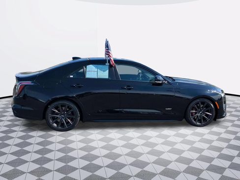 Certified 2022 Cadillac CT4 V w/ Technology Package RWD image 8