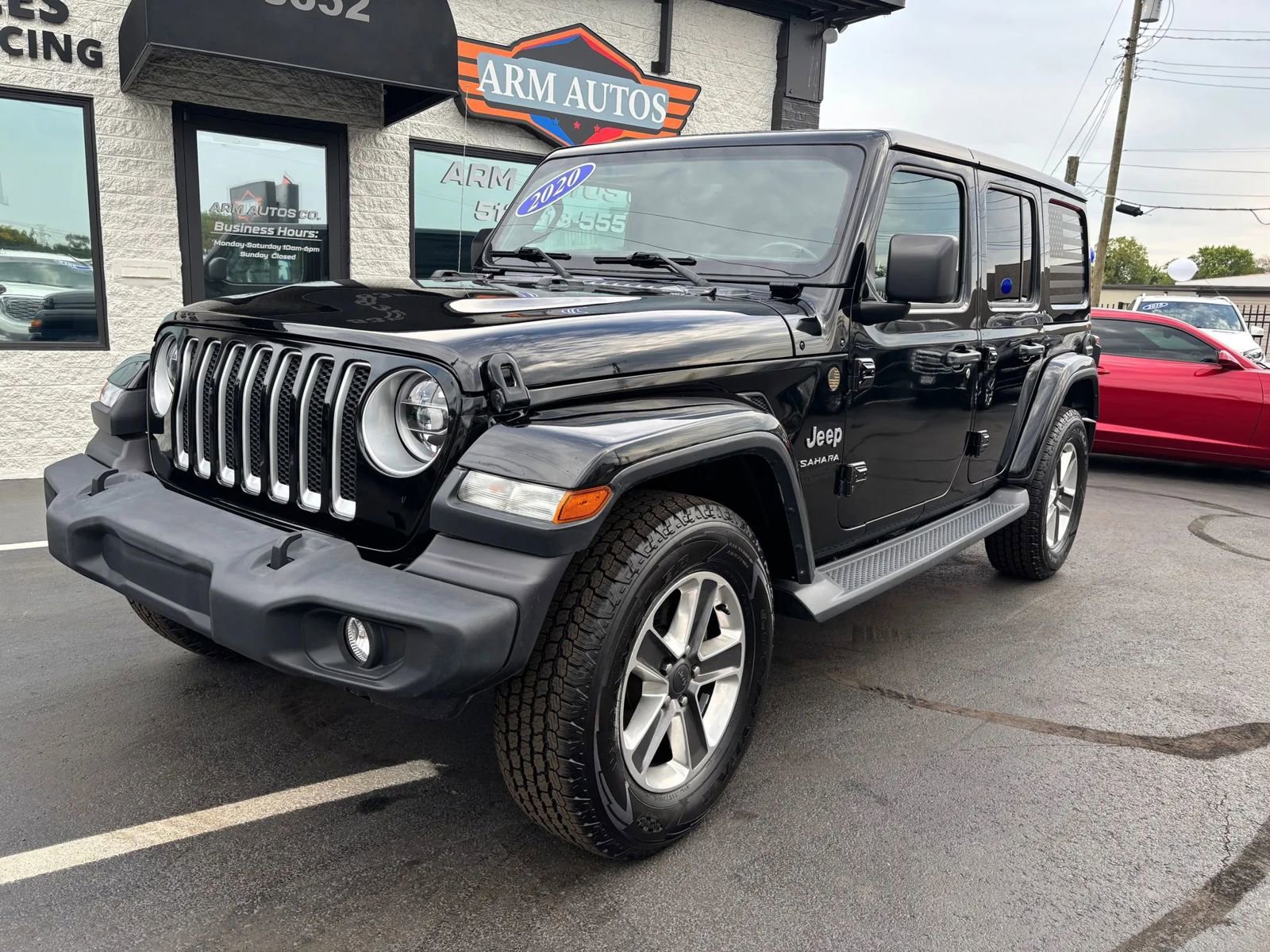 Used 2020 Jeep Wrangler Unlimited Sahara AWD/4WD image 1