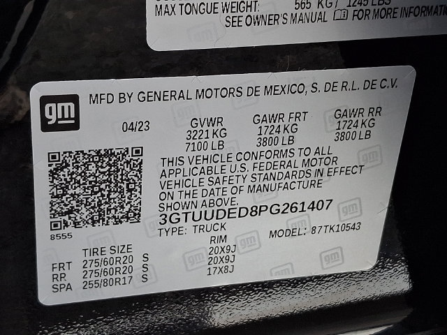 Used 2023 GMC Sierra 1500 SLT w/ SLT Premium Package AWD/4WD image 27