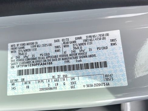 Used 2023 Ford F150 XLT w/ Equipment Group 302A High image 26