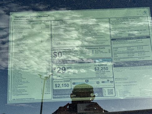 New 2026 BMW X3 xDrive30 w/ Premium Package image 30