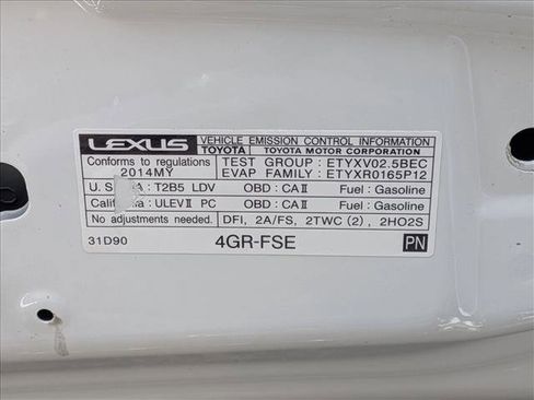 Used 2014 Lexus IS 250 AWD w/ Navigation Package image 24