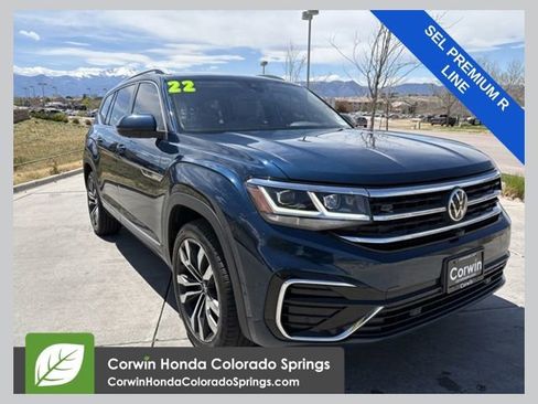 Used 2022 Volkswagen Atlas SEL Premium AWD/4WD image 1