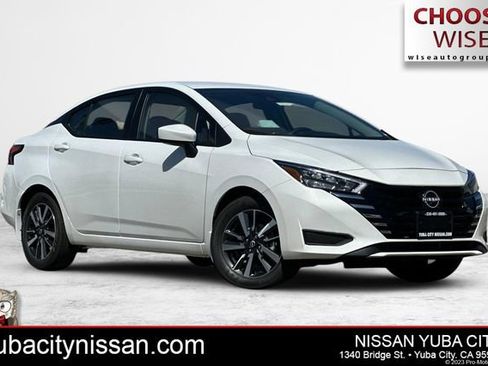 New 2025 Nissan Versa SV w/ Trunk Package image 1