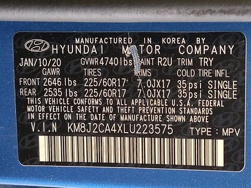Used 2020 Hyundai Tucson SE AWD/4WD image 33