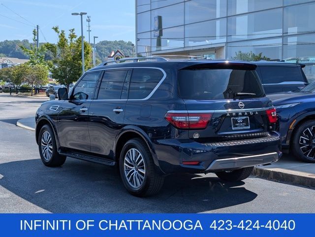 Used 2023 Nissan Armada SL w/ Captain's Chairs Package RWD image 3