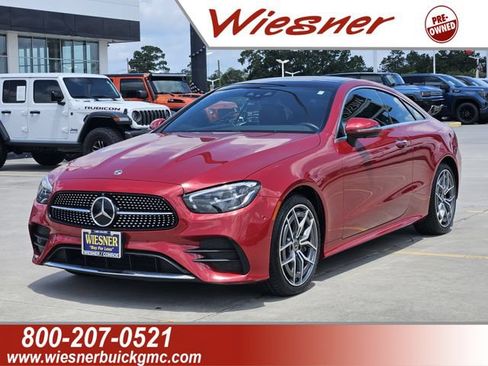 Used 2022 Mercedes-Benz E 450 4MATIC Coupe image 1