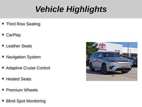 Used 2024 Lexus TX 350 FWD w/ Cold Weather Package image 5