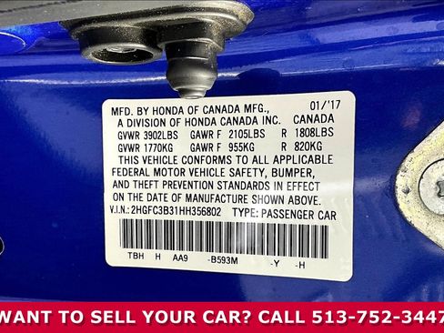 Used 2017 Honda Civic EX-T image 16