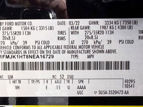 Used 2022 Ford Expedition Max XLT image 15