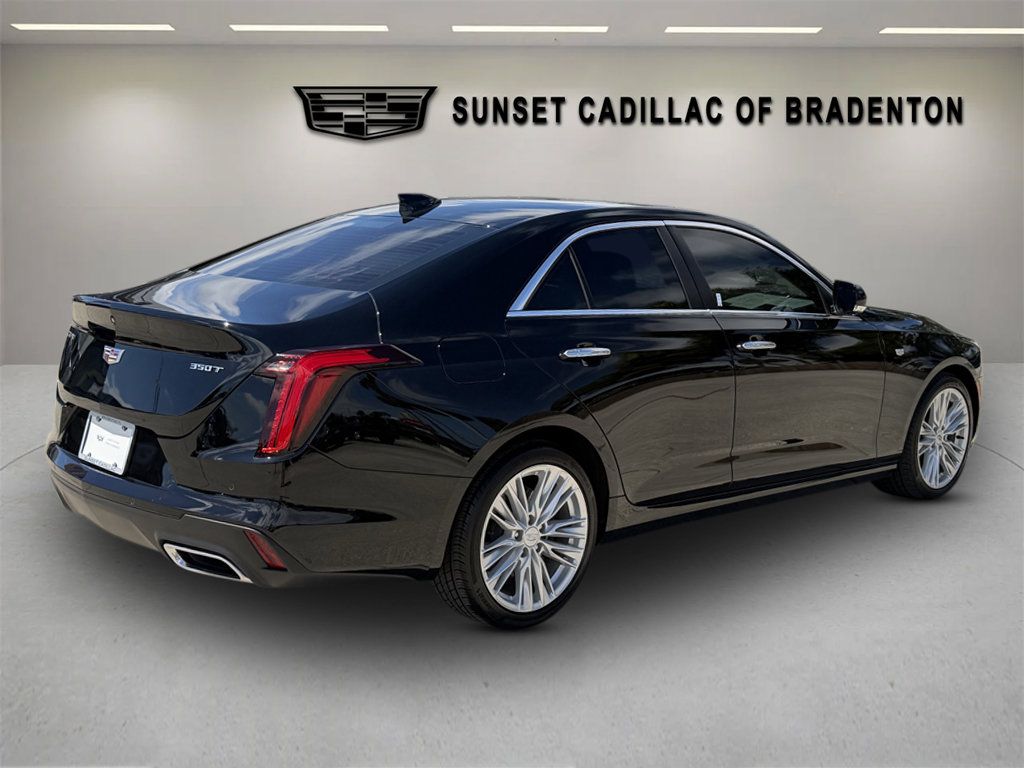 Certified 2025 Cadillac CT4 Premium Luxury w/ Climate Package RWD image 3
