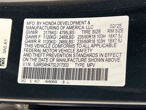 Certified 2025 Honda CR-V EX image 31