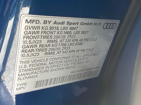 New 2025 Audi RS Q8 performance image 27