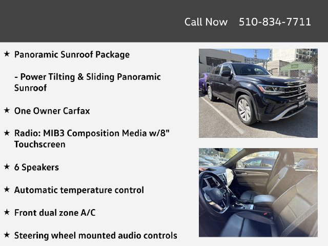 Certified 2023 Volkswagen Atlas Cross Sport SE FWD image 4
