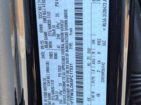 Certified 2025 Ford F150 XLT w/ Equipment Group 302A MID AWD/4WD image 15