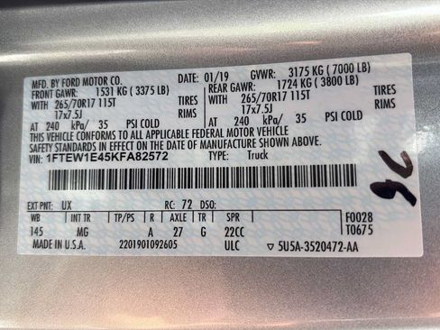 Used 2019 Ford F150 XLT AWD/4WD image 15