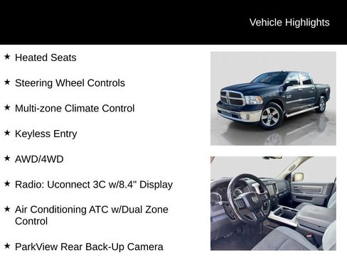 Used 2017 RAM 1500 Big Horn AWD/4WD image 31