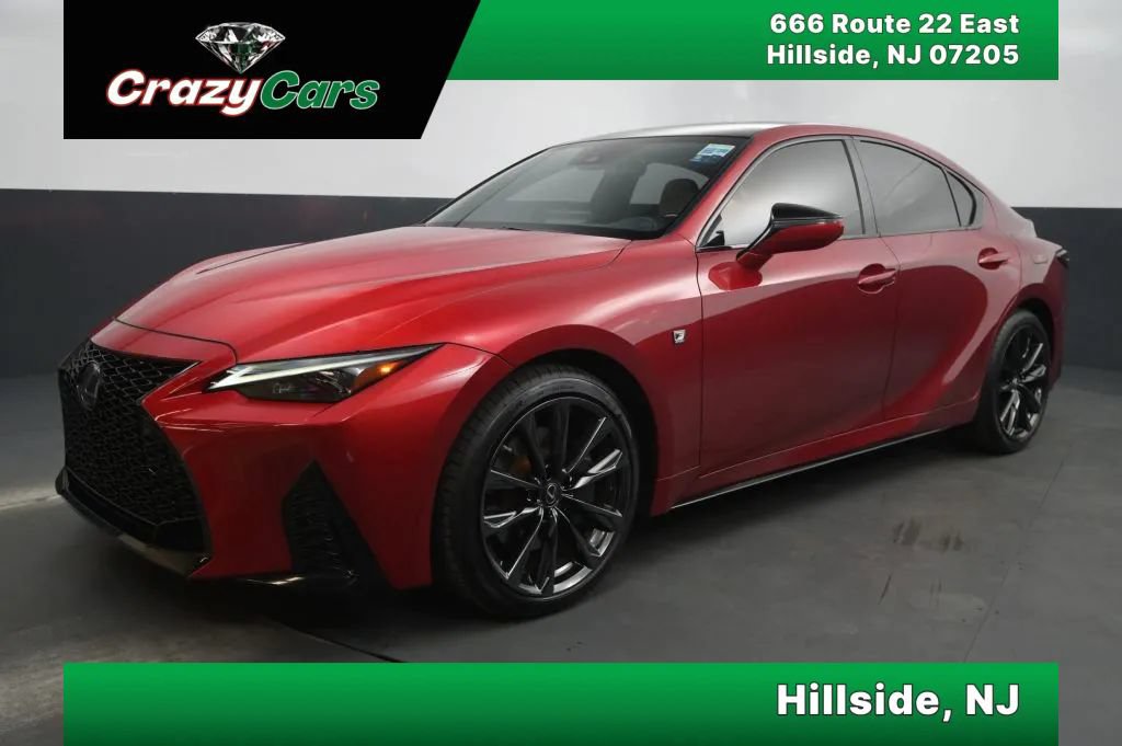 Used 2021 Lexus IS 350 F Sport w/ Accessory Package 2 AWD/4WD image 1