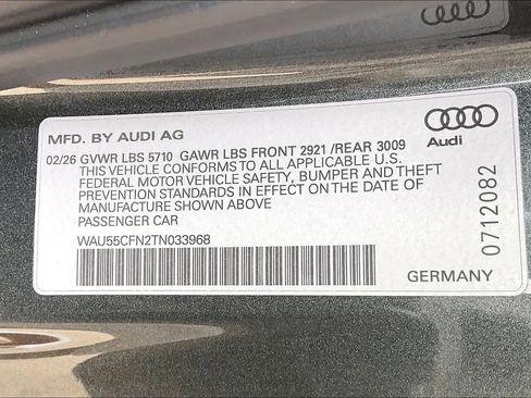 New 2026 Audi A6 Premium Plus AWD/4WD image 19