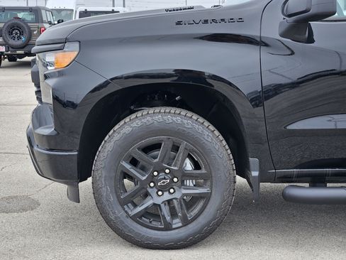 New 2026 Chevrolet Silverado 1500 Custom w/ Turbomax Blackout Package RWD image 6